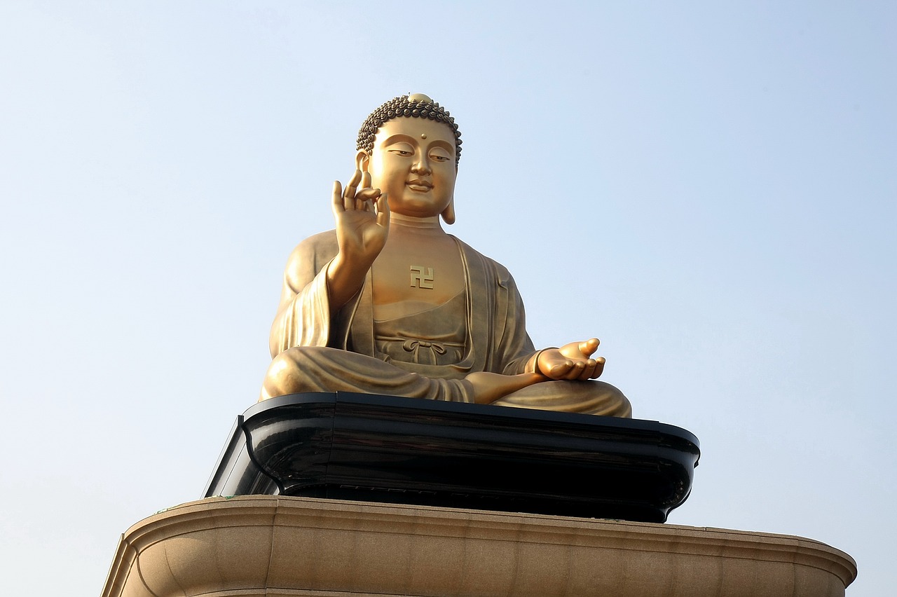 Budizmas, Buda, Siela, Budos Statulos, Statula, Auksinis, Lotoso Laikysena, Meditacija, Nemokamos Nuotraukos,  Nemokama Licenzija