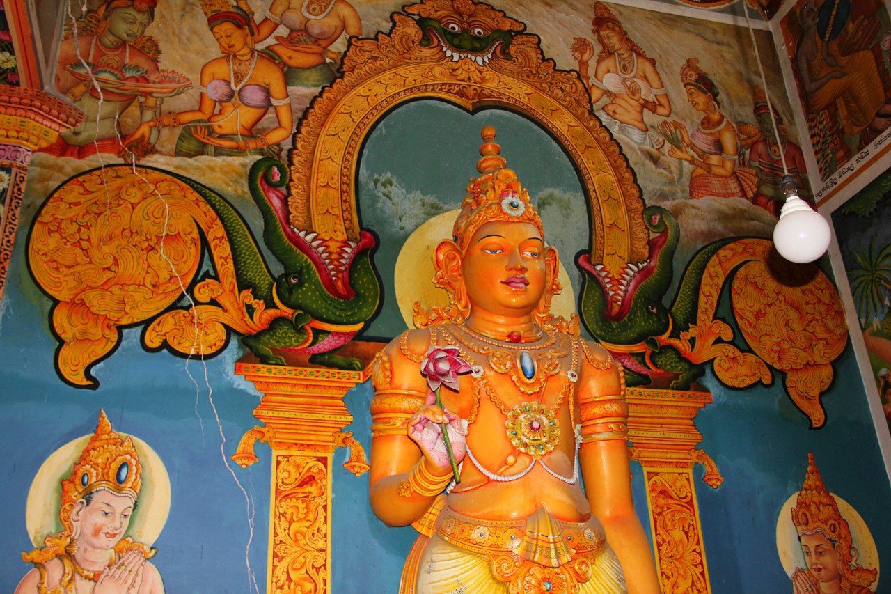 Budizmas, Šventyklos Kompleksas, Budizmo Šventykla, Šri Lanka, Nemokamos Nuotraukos,  Nemokama Licenzija