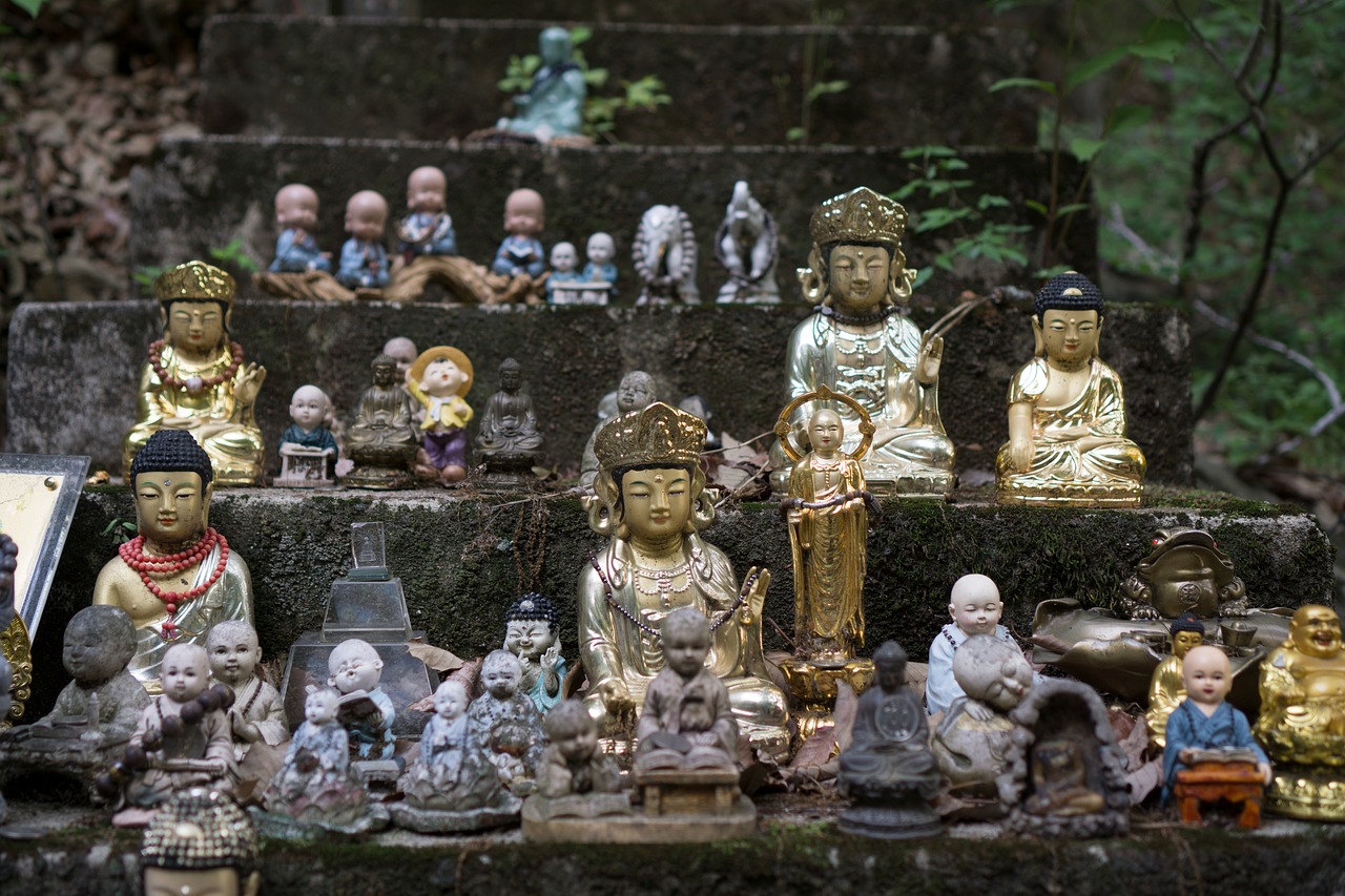 Budizmas,  Buda,  Šventykla,  Azijoje,  Kultūra,  Lėlės,  Korėja,  Kartojimas, Nemokamos Nuotraukos,  Nemokama Licenzija