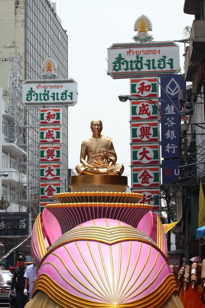 Budha, Vienuolis, Auksas, Budizmas, Phramongkolthepmuni, Dhammakaya Pagoda, Wat, Phra Dhammakaya, Meditacija, Tailandas