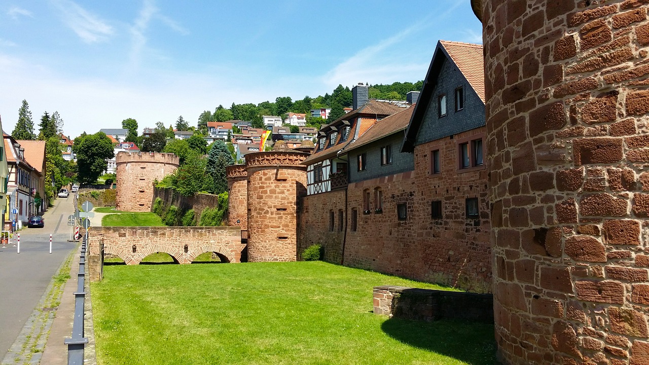 Büdingen, Tvirtovė, Miesto Siena, Senamiestis, Bokštas, Nemokamos Nuotraukos,  Nemokama Licenzija