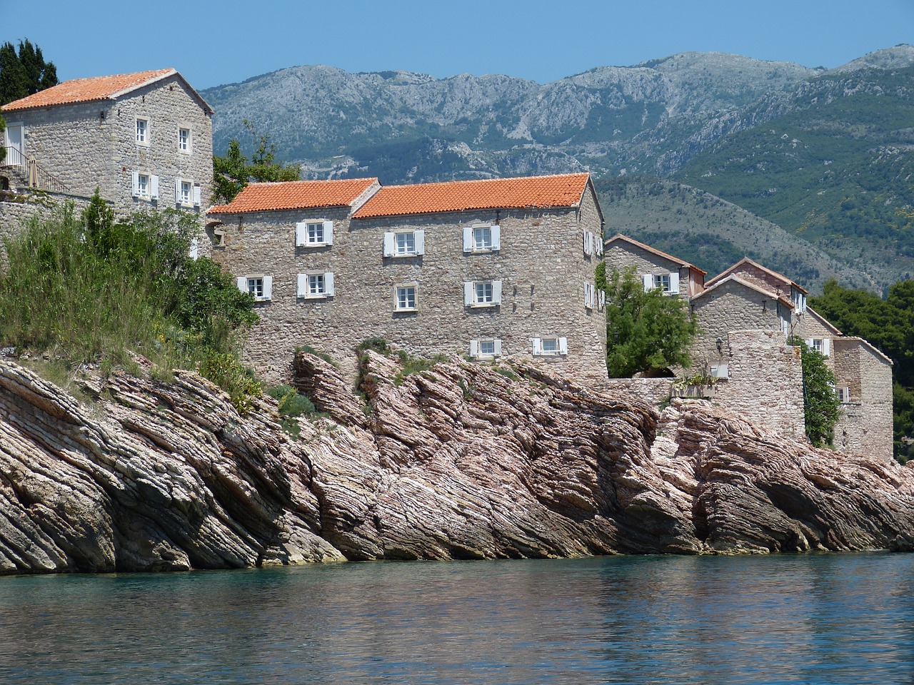 Budva,  Juodkalnija,  Balkan,  Adrijos Jūra,  Istoriškai,  Viduržemio Jūros,  Sala,  Šventasis Stefanas,  Šventasis Stjepanas,  Viešbutis