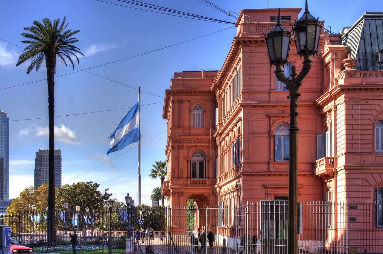 Buenos Airės, Argentina, Casa Rosada, Architektūra, Pastatas, Orientyras, Kapitalas, Paminklas, Vyriausybė, Prezidento