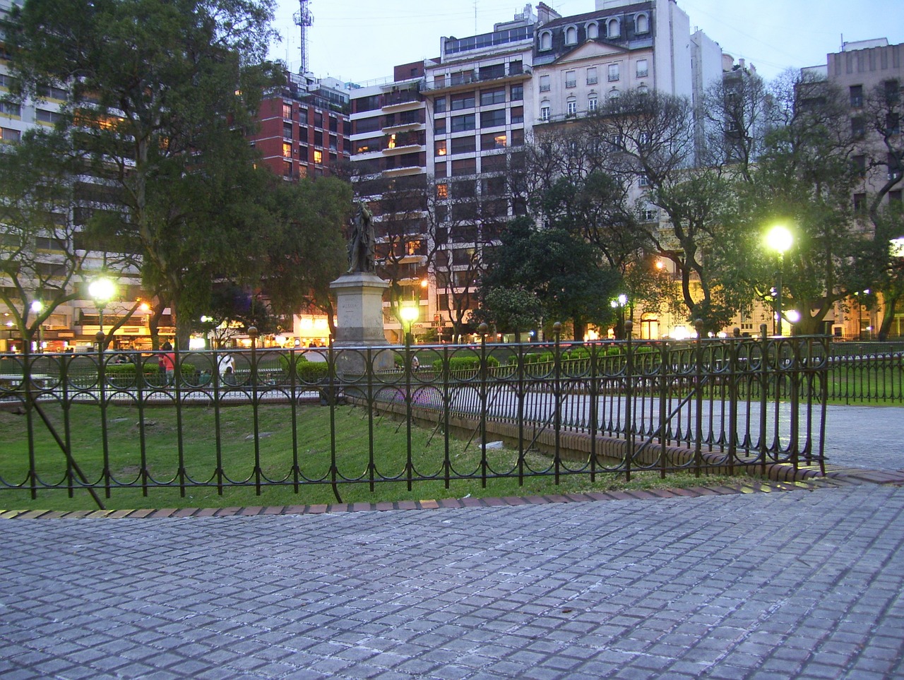Buenos Airės, Parkas, Architektūra, Panorama, Miestas, Miesto Panorama, Bokštas, Pastatas, Orientyras, Miesto
