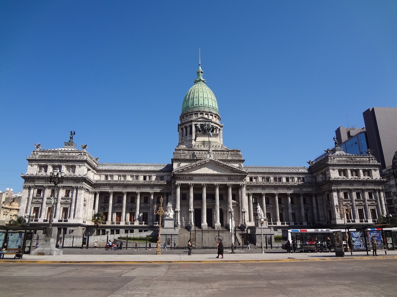 Buenos Airės, Argentinos Nacionalinis Kongresas, Fasadas, Architektūra, Nemokamos Nuotraukos,  Nemokama Licenzija