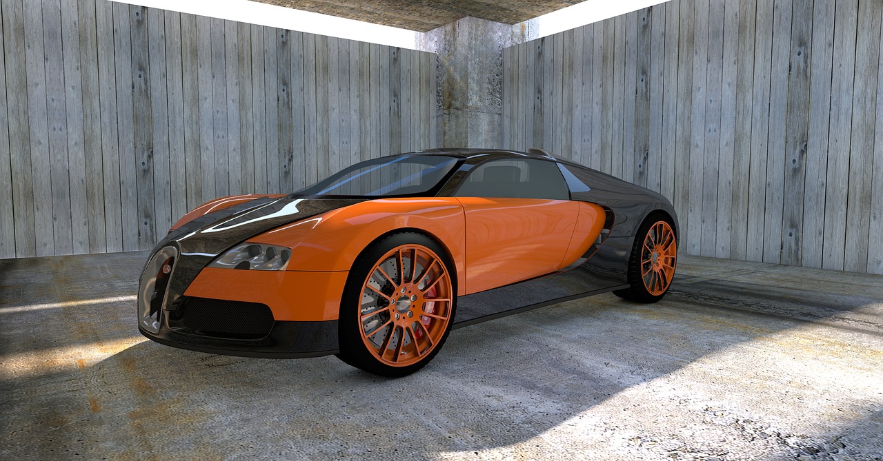 Bugatti, Veyron, Automobilis, Sportinė Mašina, Automatinis, Bolidas, Prototipas, Atvaizdavimas, Tekstūra, 3D Modelis