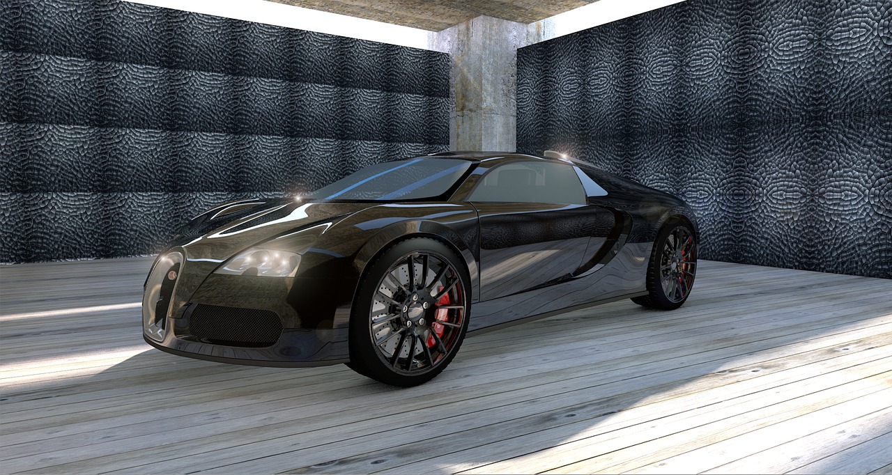 Bugatti, Veyron, Sportinė Mašina, Automobilis, Automatinis, Bolidas, Prototipas, Atvaizdavimas, Tekstūra, 3D Modelis