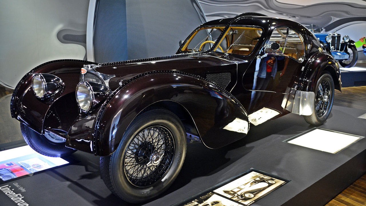 Bugatti T57 Sc Atlantic, Oldtimer, Automatinis, Klasikinis, Automobiliai, Senas, Nemokamos Nuotraukos,  Nemokama Licenzija