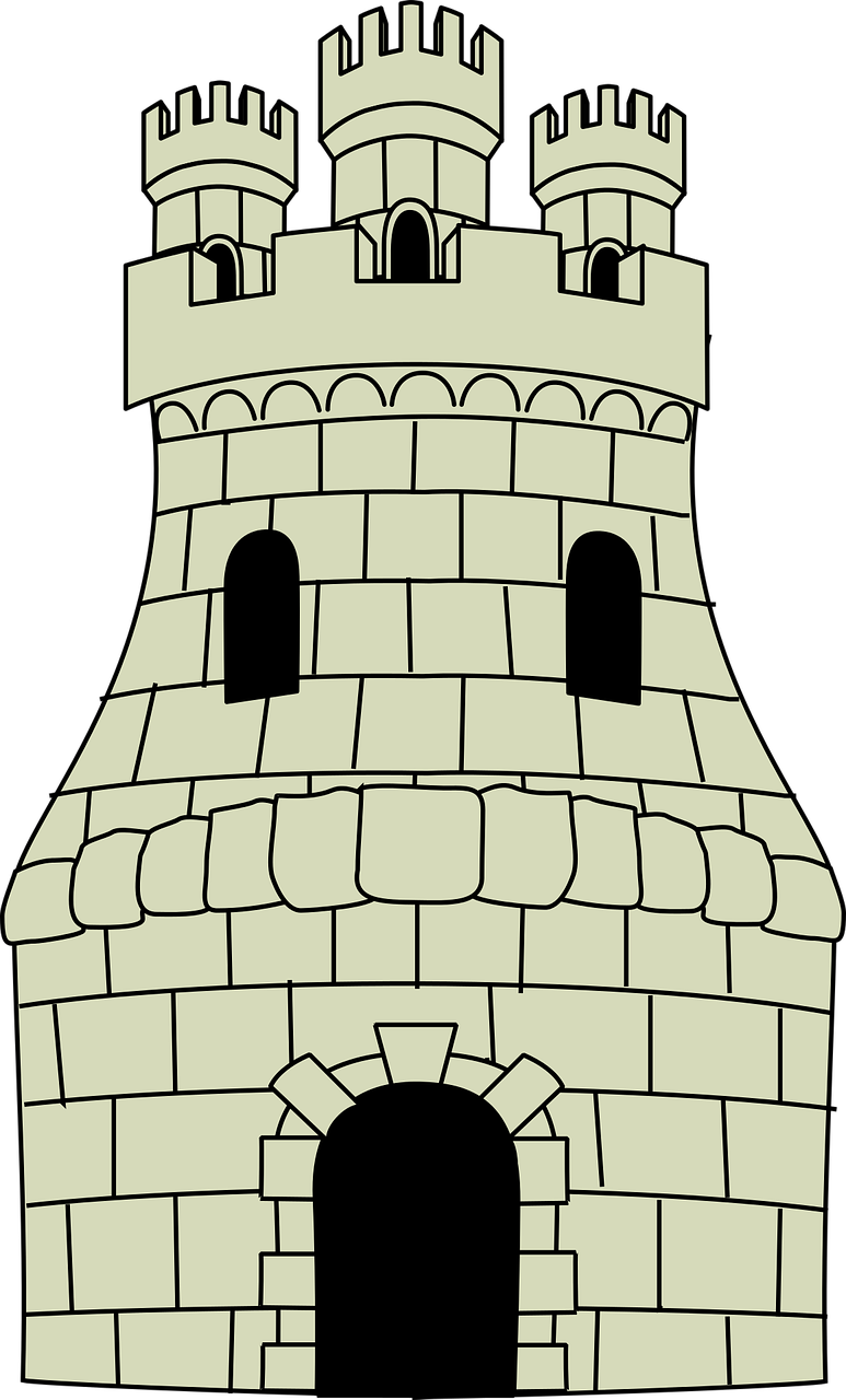 Pastatas, Pilis, Fortas, Fortifikacija, Nemokama Vektorinė Grafika, Nemokamos Nuotraukos,  Nemokama Licenzija