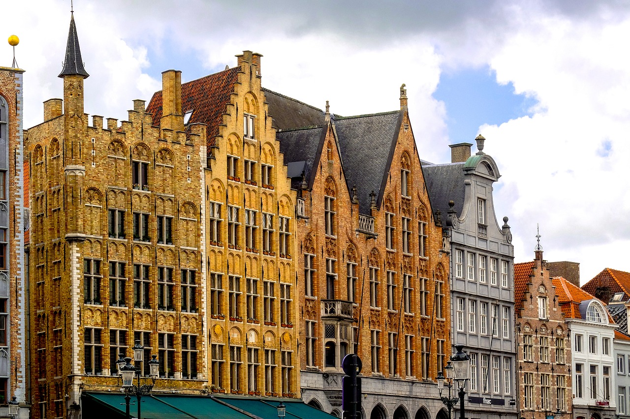 Pastatas, Fasadas, Plyta, Architektūra, Viduramžių, Miestas, Bruges, Brugge, Belgija, Flanders