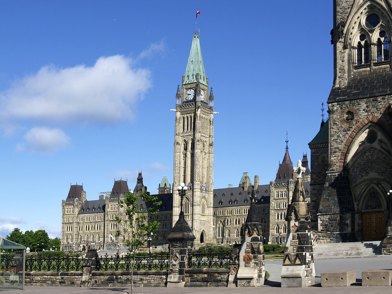 Pastatas, Parlamentas, Architektūra, Orientyras, Miesto Panorama, Žinomas, Vyriausybė, Taikos Bokštas, Otava, Kanada