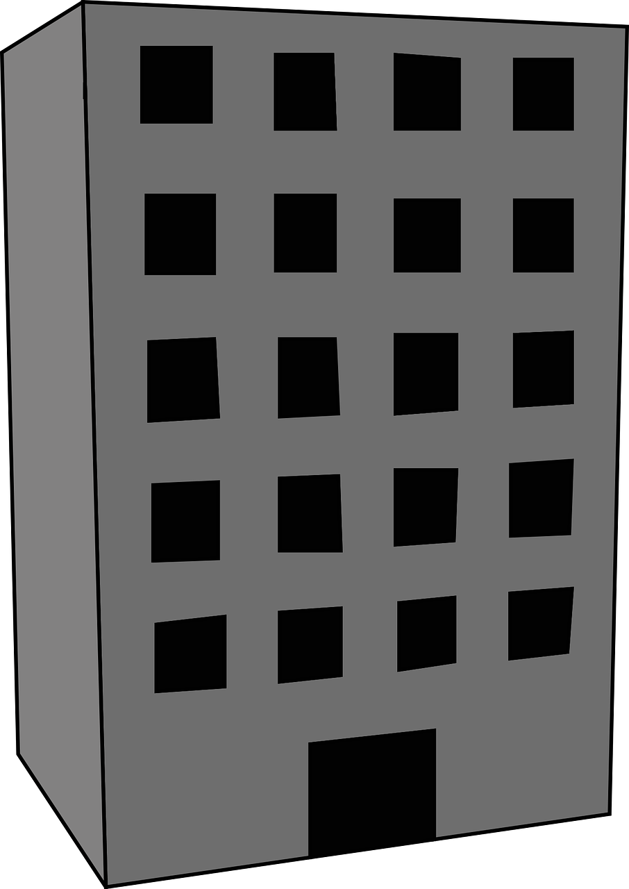 Pastatas, Pilka, Nemokama Vektorinė Grafika, Nemokamos Nuotraukos,  Nemokama Licenzija