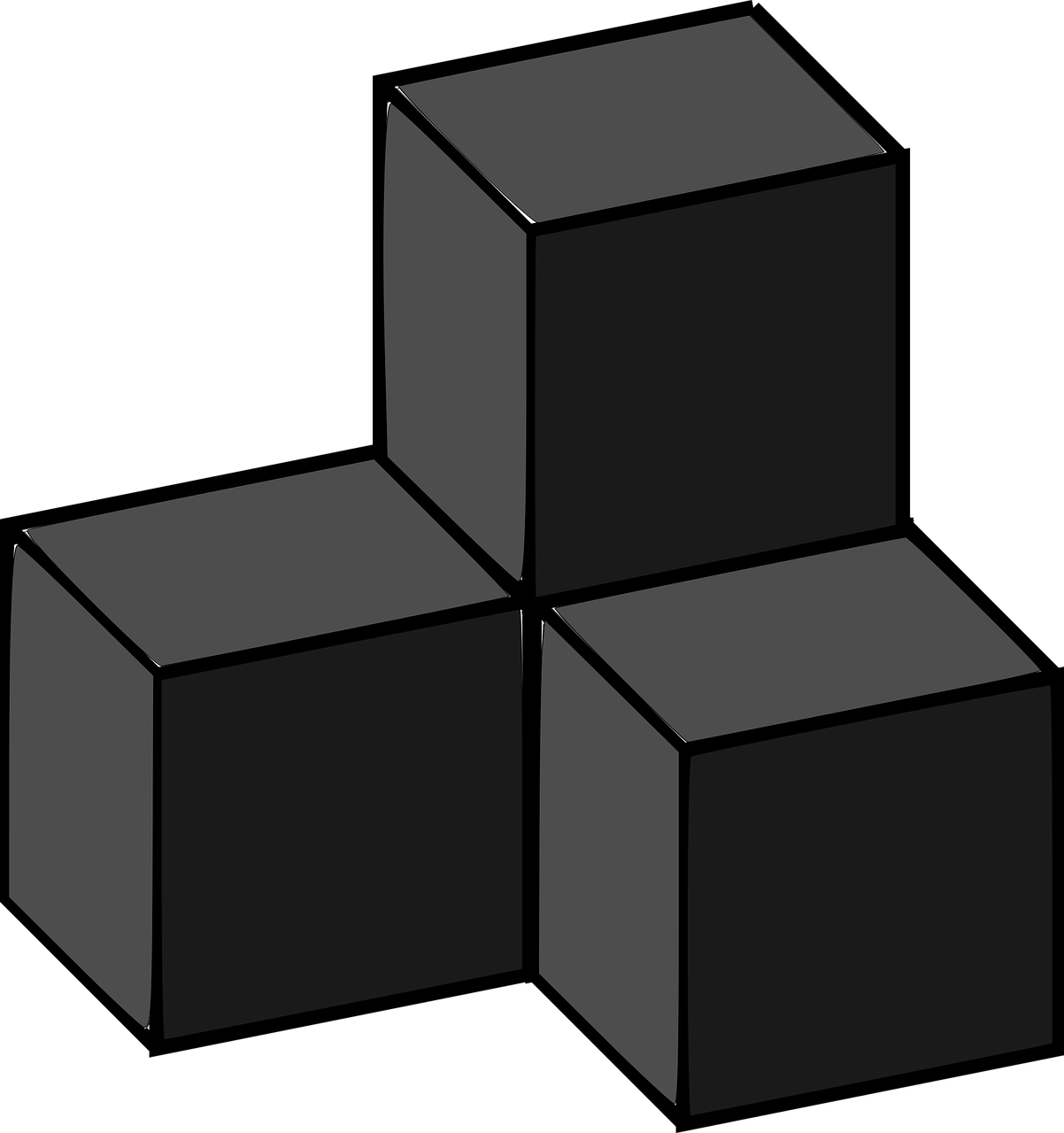 Statybiniai Blokai, Tetris, 3D, Blokai, Žaislai, Kubeliai, Žaidimas, Galvosūkis, Plytos, Nemokama Vektorinė Grafika