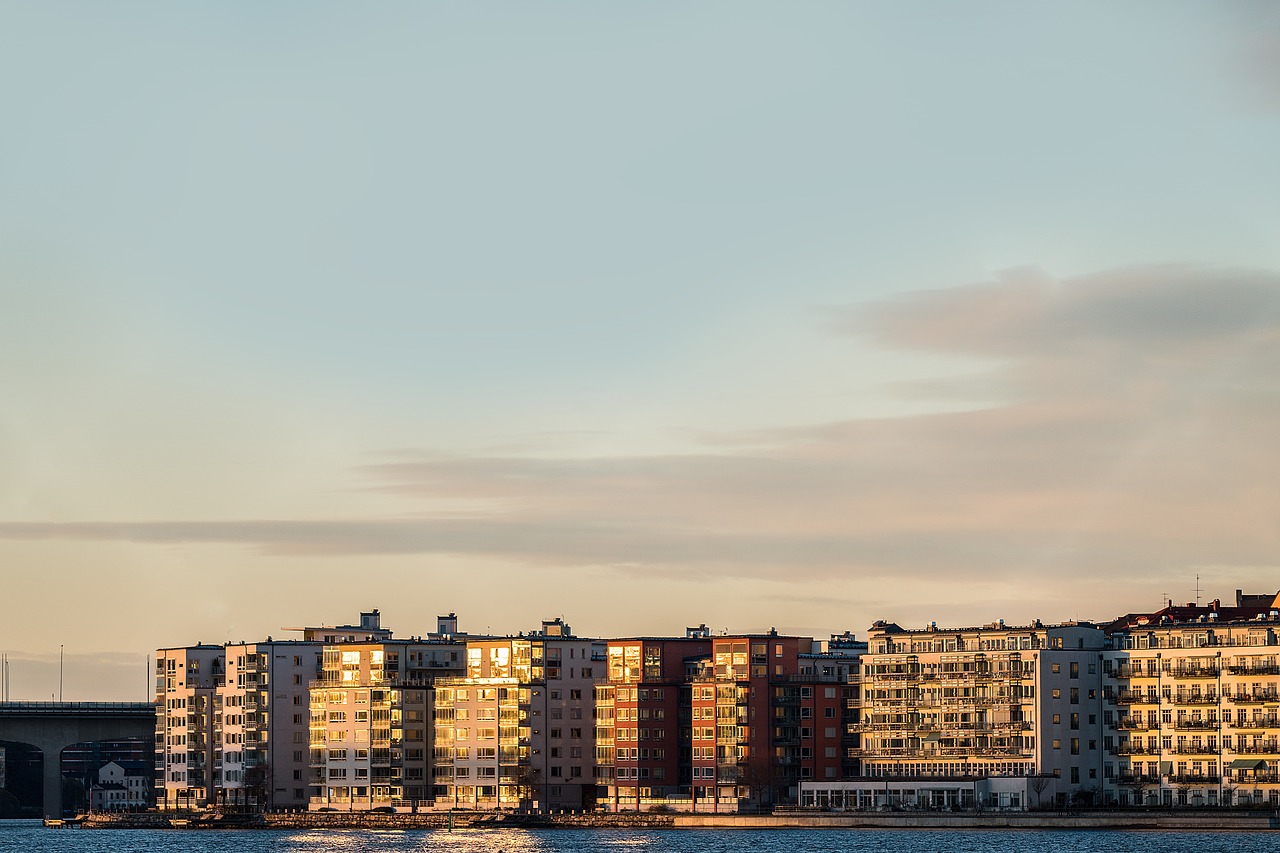 Pastatai, Saulėlydis, Miestas, Dangus, Architektūra, Miesto Panorama, Panorama, Dusk, Vakaras, Šiuolaikiška