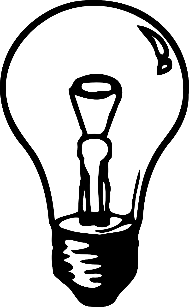 Lemputė, Šviesa, Lempa, Elektrinis, Elektros Lemputė, Nemokama Vektorinė Grafika, Nemokamos Nuotraukos,  Nemokama Licenzija