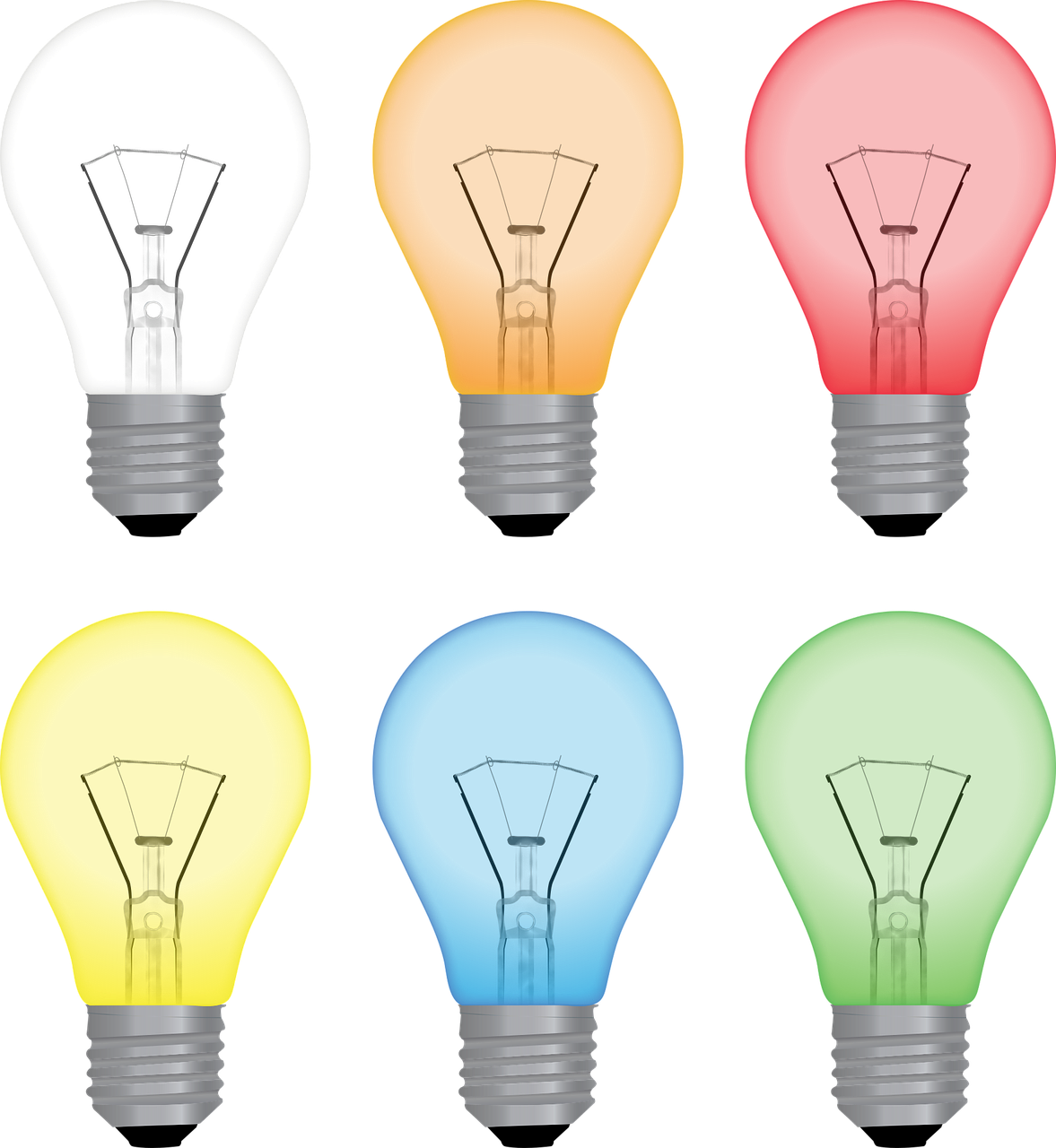 Lemputė, Lempa, Fluorescencinis, Išradimas, Filamentas, Spalvos Lemputė, Šviesa, Elektrinis, Šviesus, Energija