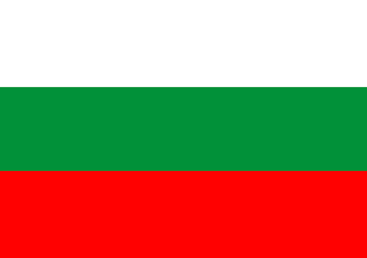 Bulgarija, Bulgarijos Vėliava, Vėliava, Rytų Europa, Europa, Simbolis, Turistai, Balta, Žalias, Raudona