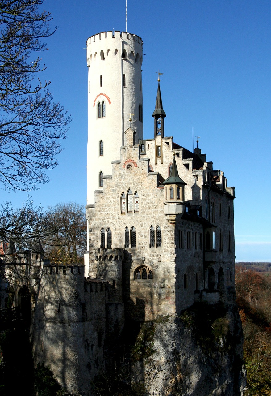 Burg Lichtenstein, Pilis, Riterio Pilis, Bokštas, Orientyras, Sublime, Tvirtovė, Bokštai, Lankytinos Vietos, Turistų Atrakcijos