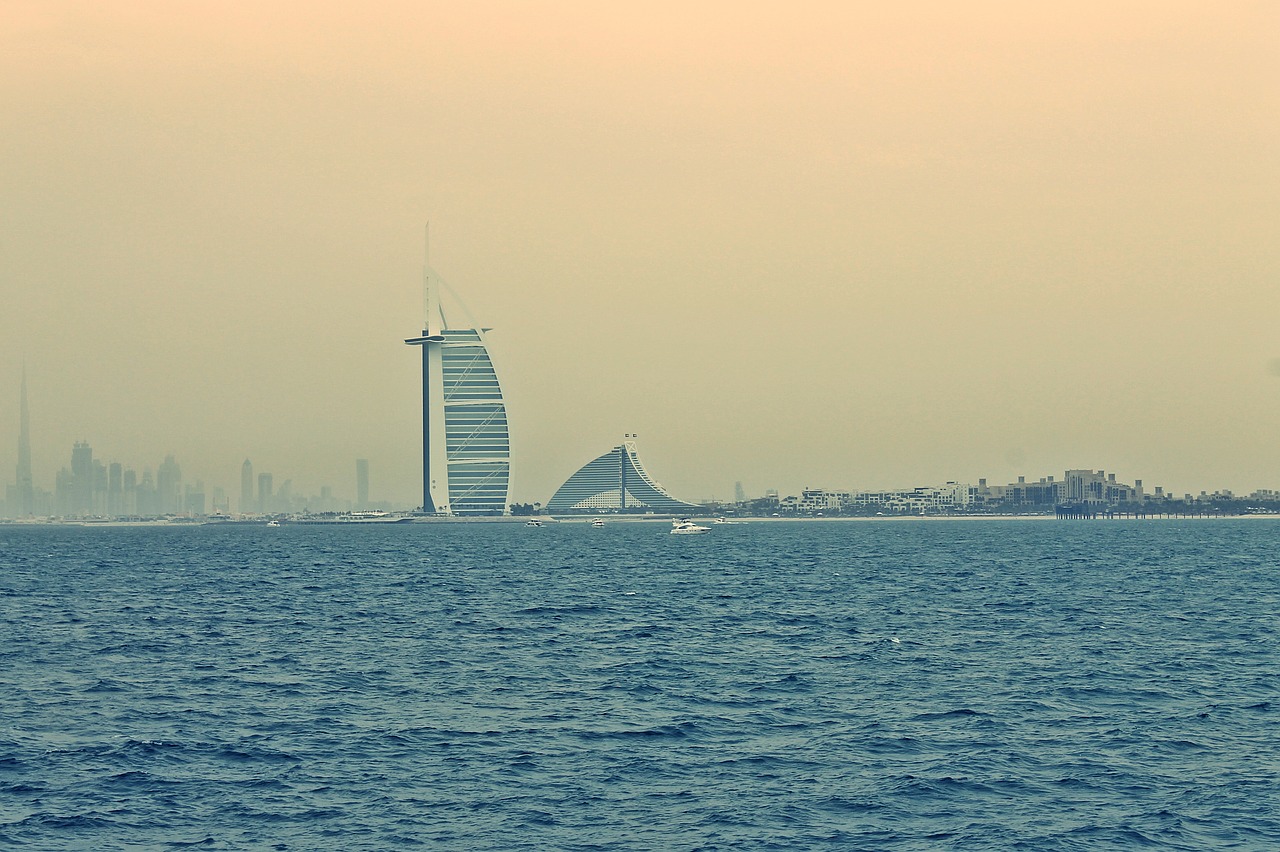 Burj Al Arab, Dubai, Emiratai, Pastatas, Architektūra, Turizmas, Prabanga, Arab Burj, Šventė, Arabų