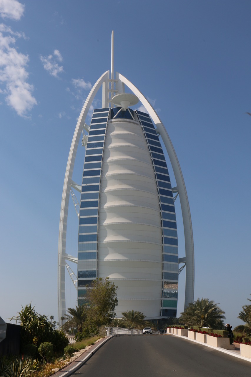 Burj Al Arab, Dubai, U E E, Pastatas, Miestas, Architektūra, Dangoraižis, Nemokamos Nuotraukos,  Nemokama Licenzija