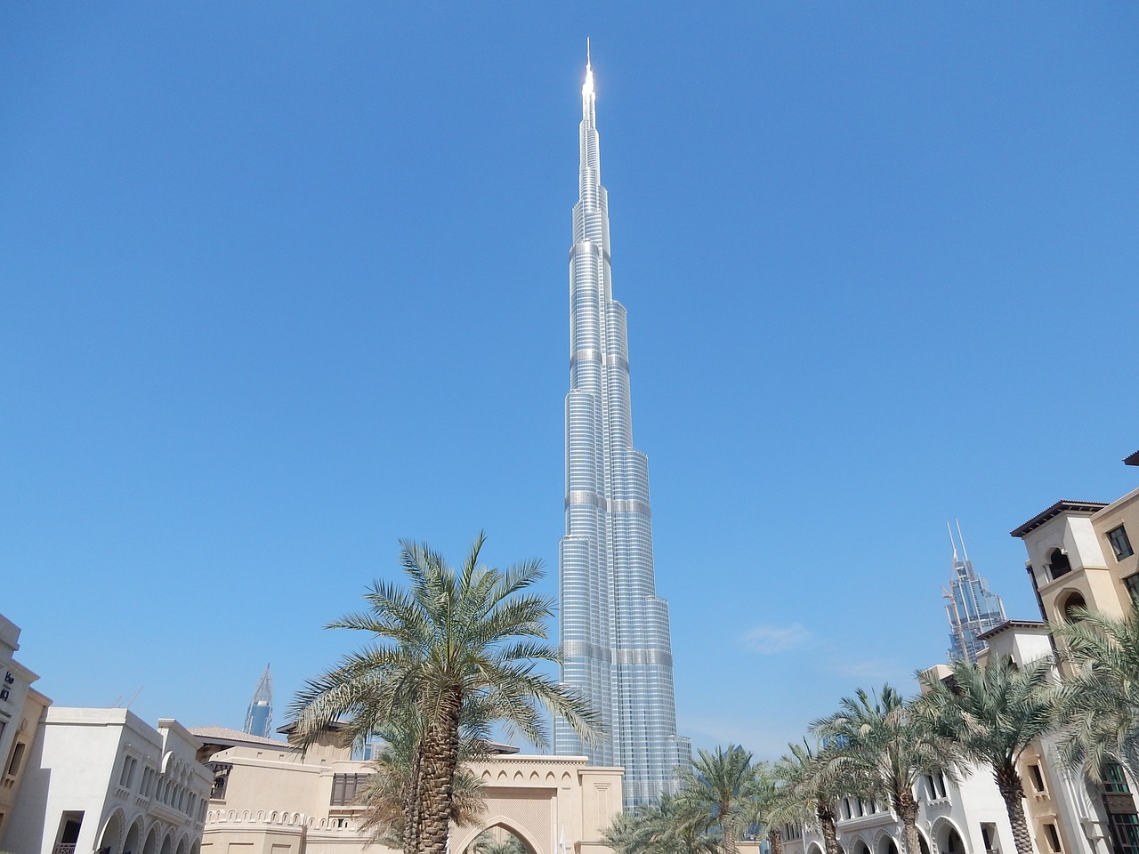 Burj Khalifa, Dubai, Emiratai, Architektūra, Aukščiausias Pasaulyje Pastatas, Dangoraižis, Nemokamos Nuotraukos,  Nemokama Licenzija