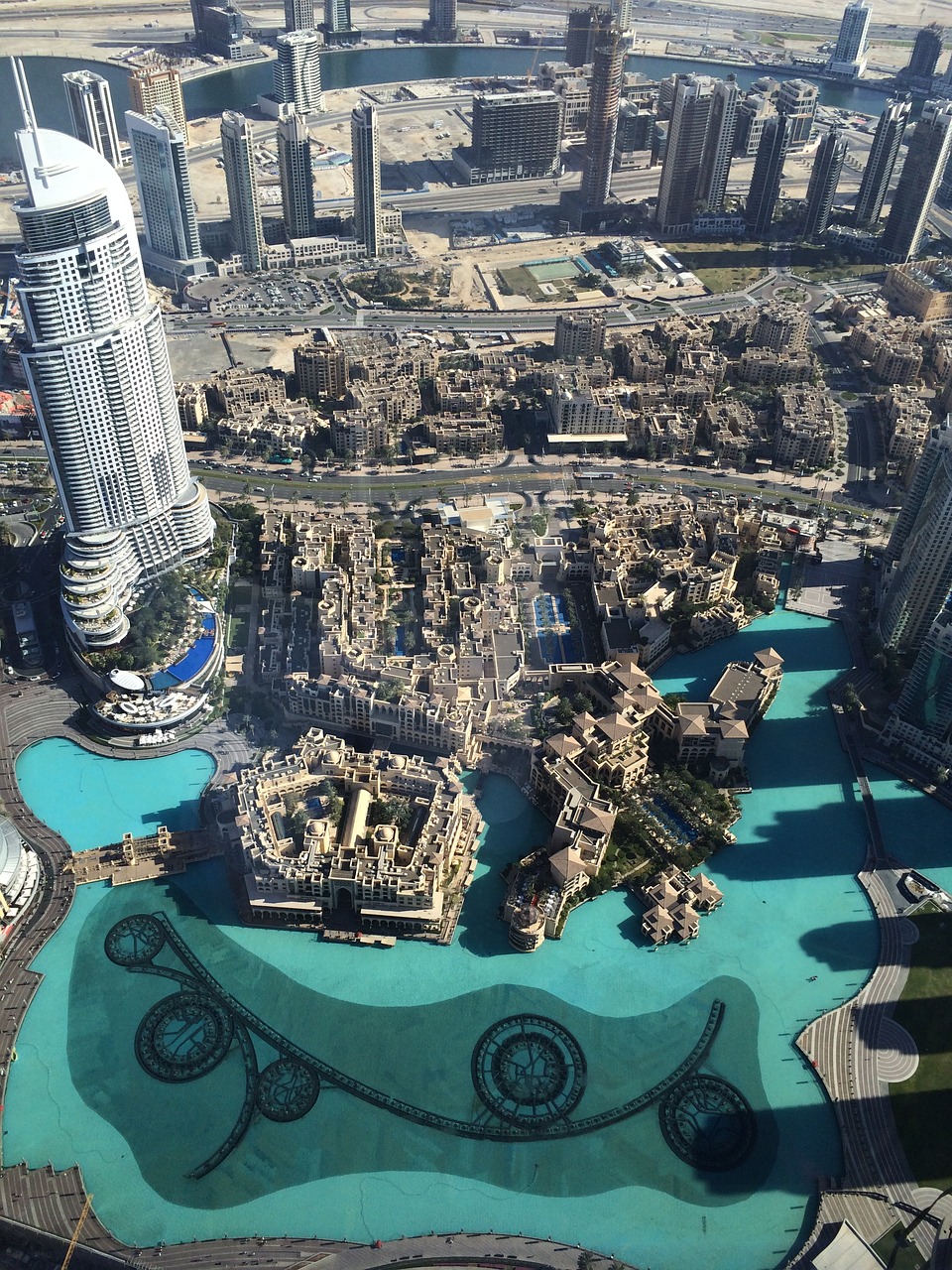 Burj Khalifa, Dubai, Su Vaizdu Į, Nemokamos Nuotraukos,  Nemokama Licenzija