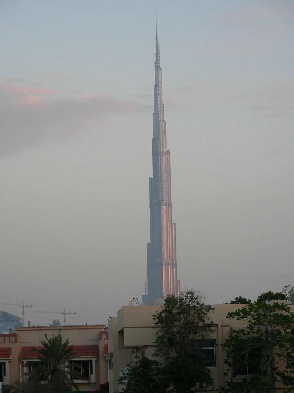 Burj Khalifa, Dubai, Dangoraižis, Pastatas, Aukštas, Aukščiausias, Struktūra, Miesto Panorama, Miesto, Uae
