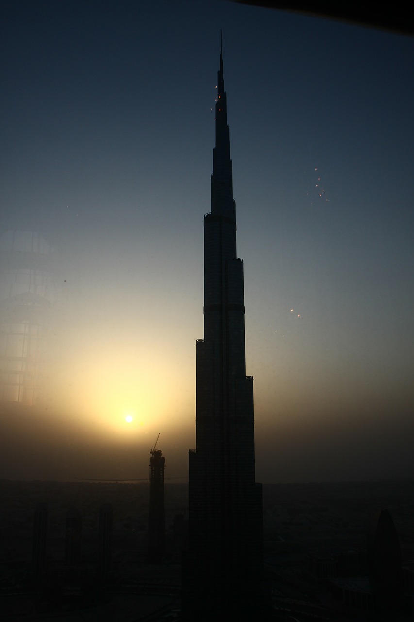 Burj Khalifa, Dangoraižis, Pastatas, Architektūra, Aukščiausias Pastatas, Aukščiausias Pasaulyje Pastatas, Įrašyti, Pasaulio Rekordas, Aukštas, Dubai