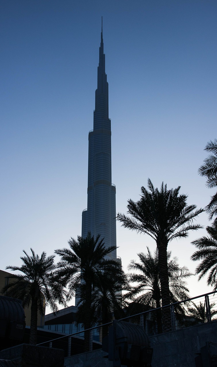 Burj Khalifa, Aukščiausias Pasaulyje Pastatas, Dubai, Dangoraižis, U E E, Pasaulio Rekordas, Nemokamos Nuotraukos,  Nemokama Licenzija