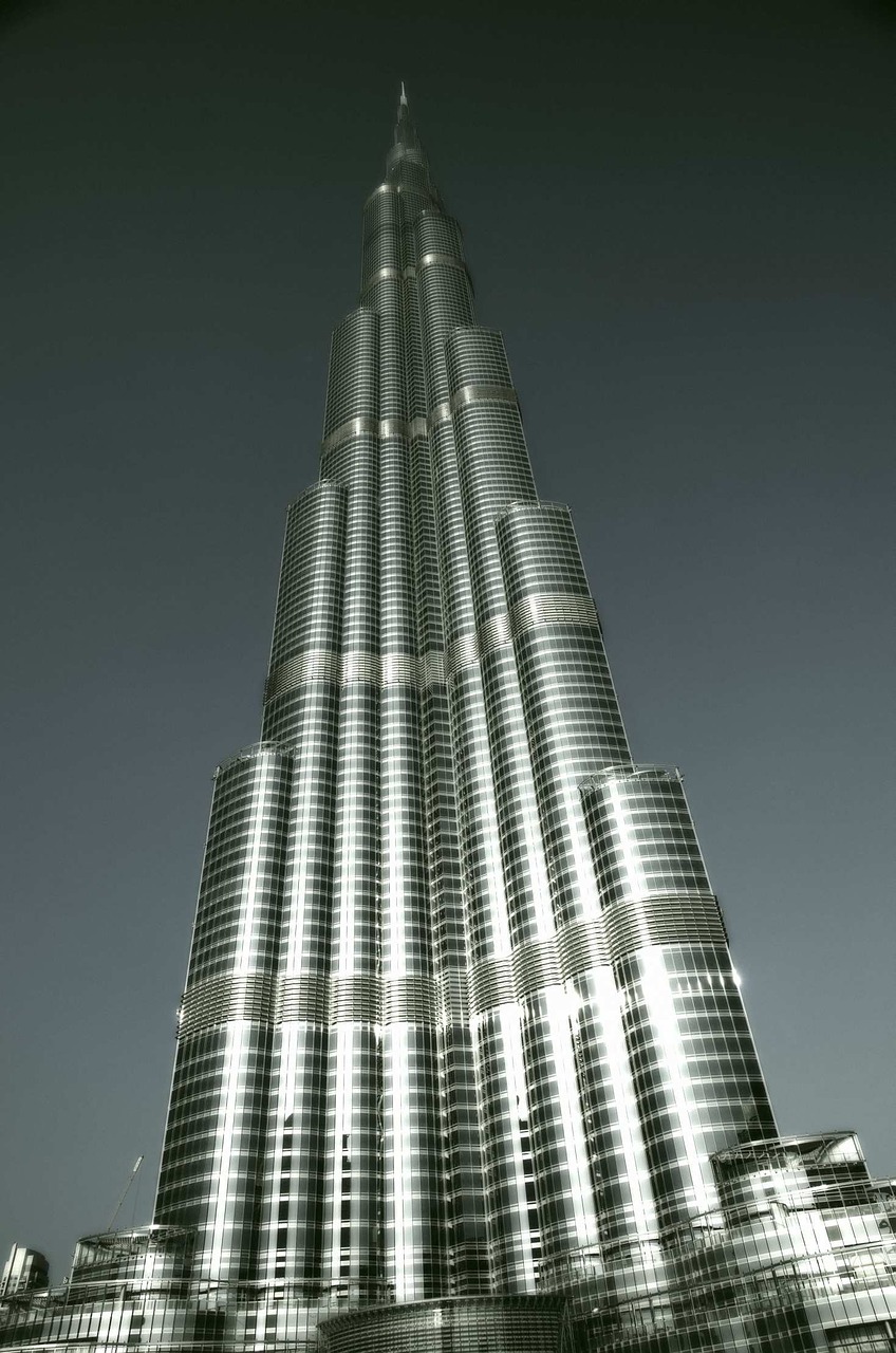 Burj Khalifa, Dubai, Dangoraižis, U E E, Architektūra, Bursch Khalifa, Nemokamos Nuotraukos,  Nemokama Licenzija