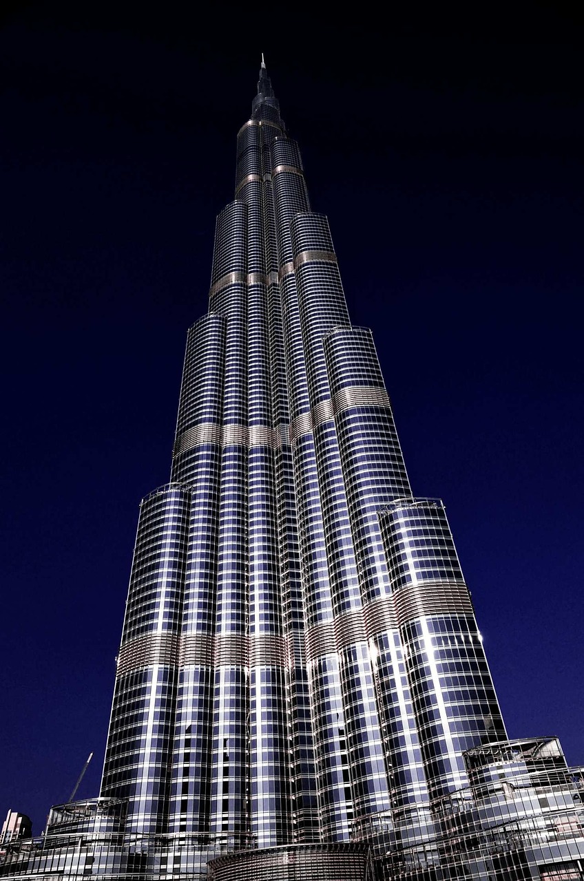 Burj Khalifa, Dubai, Dangoraižis, U E E, Architektūra, Nemokamos Nuotraukos,  Nemokama Licenzija