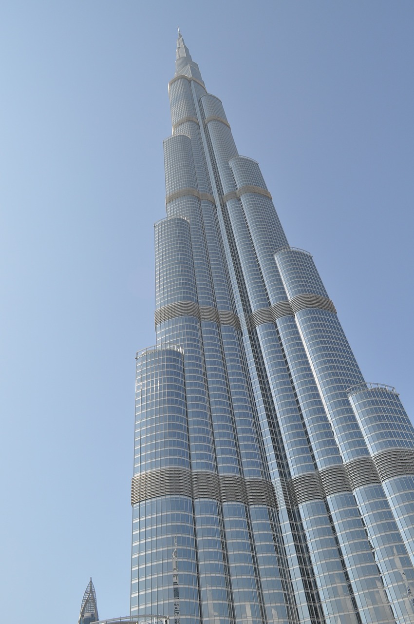 Burj Khalifa,  Aukščiausias Pastatas,  Bokšto Blokas,  Dubai,  Miestas, Nemokamos Nuotraukos,  Nemokama Licenzija