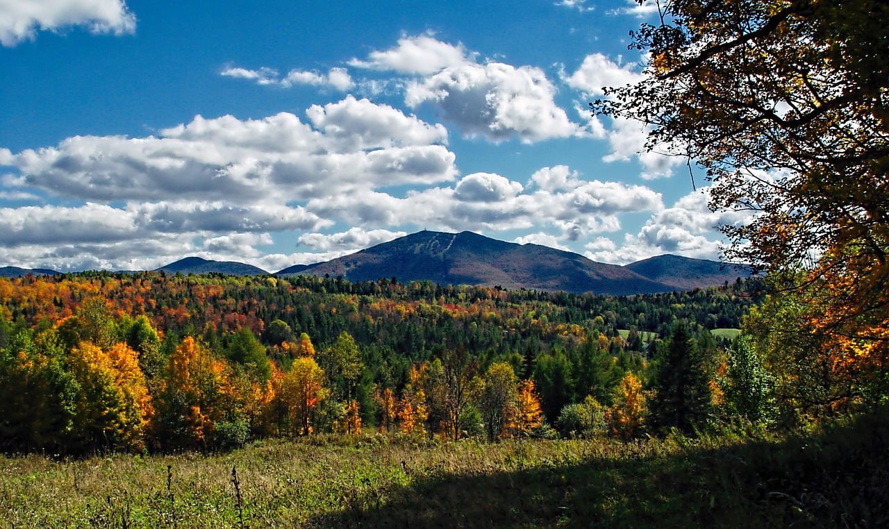 Burke, Vermont, Šiaurės Rytų Karalystė, Debesys, Žalias, Kalnas, Dangus, Nemokamos Nuotraukos,  Nemokama Licenzija