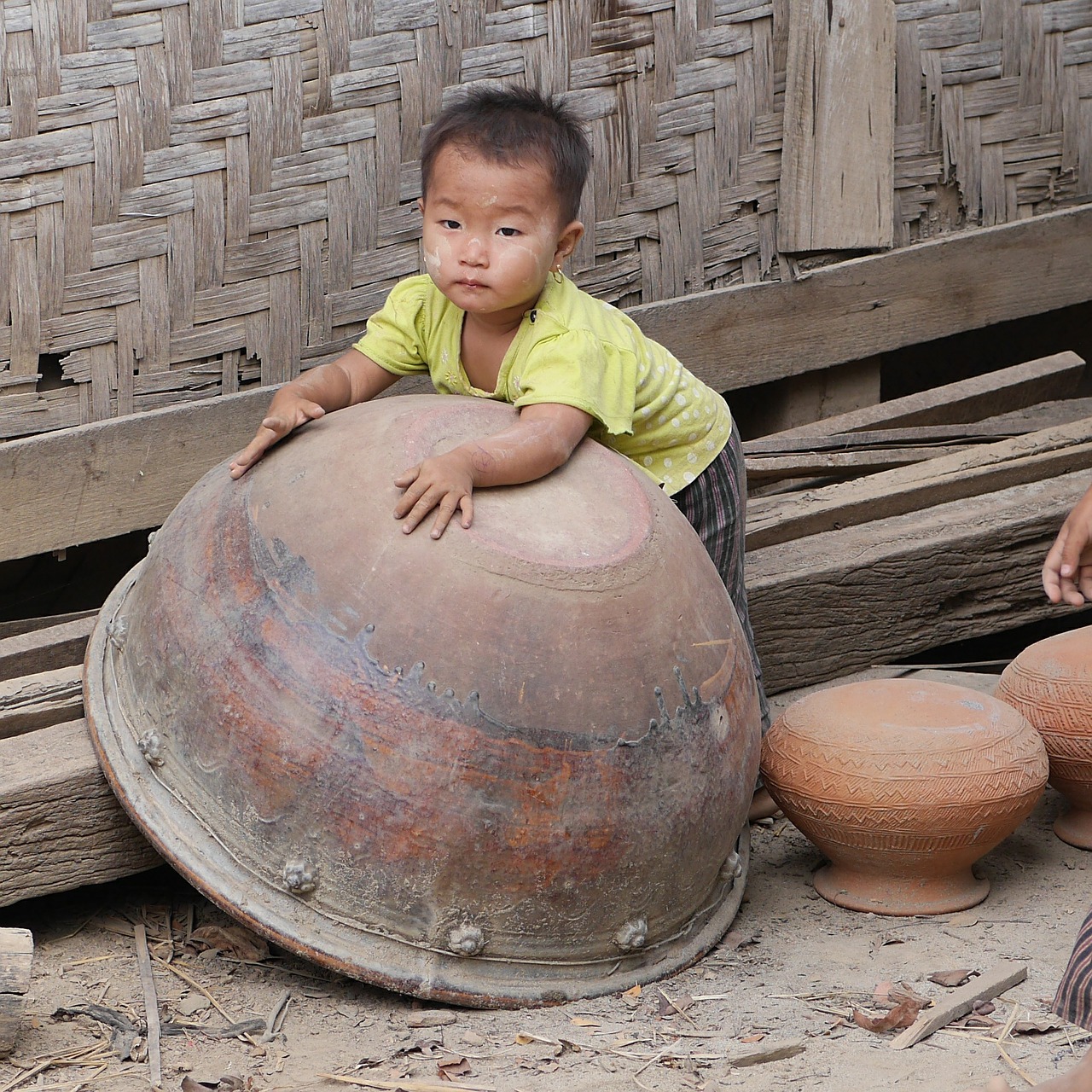 Burma, Vaikas, Berniukas, Molinė Puodynė, Mianmaras, Nemokamos Nuotraukos,  Nemokama Licenzija