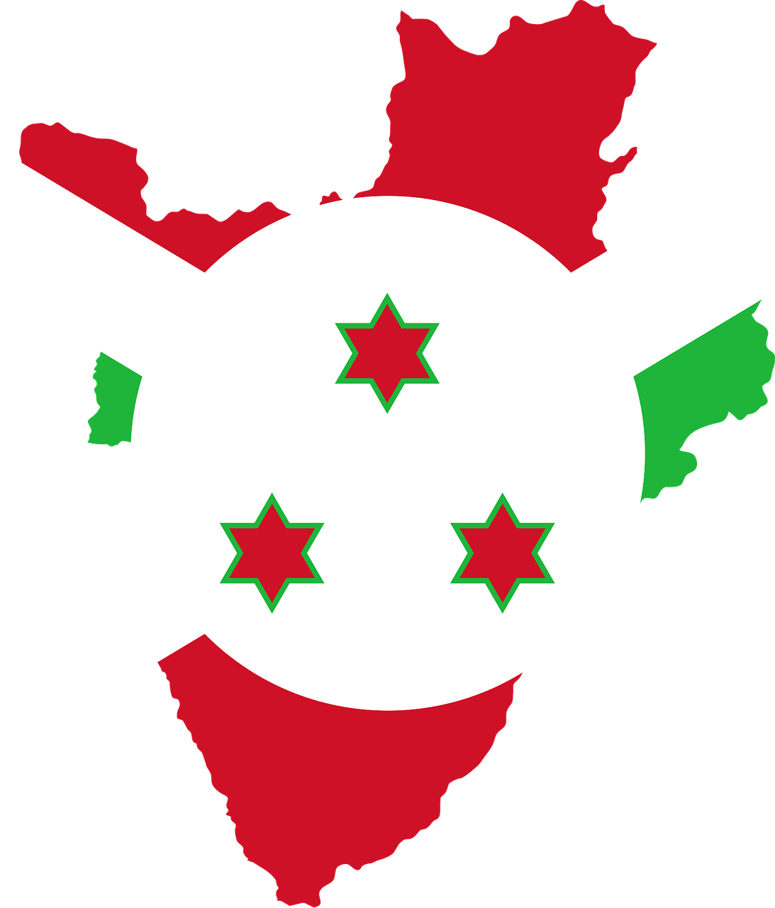 Burundis, Vėliava, Žemėlapis, Geografija, Kontūrai, Afrika, Šalis, Tauta, Sienos, Svg