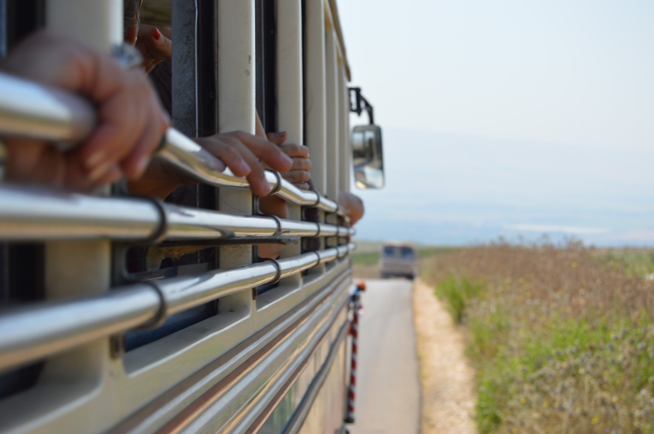 Autobusas, Libanas, Kelionė, Gamta, Kelionė, Žmonės, Rankos, Kelias, Nemokamos Nuotraukos,  Nemokama Licenzija