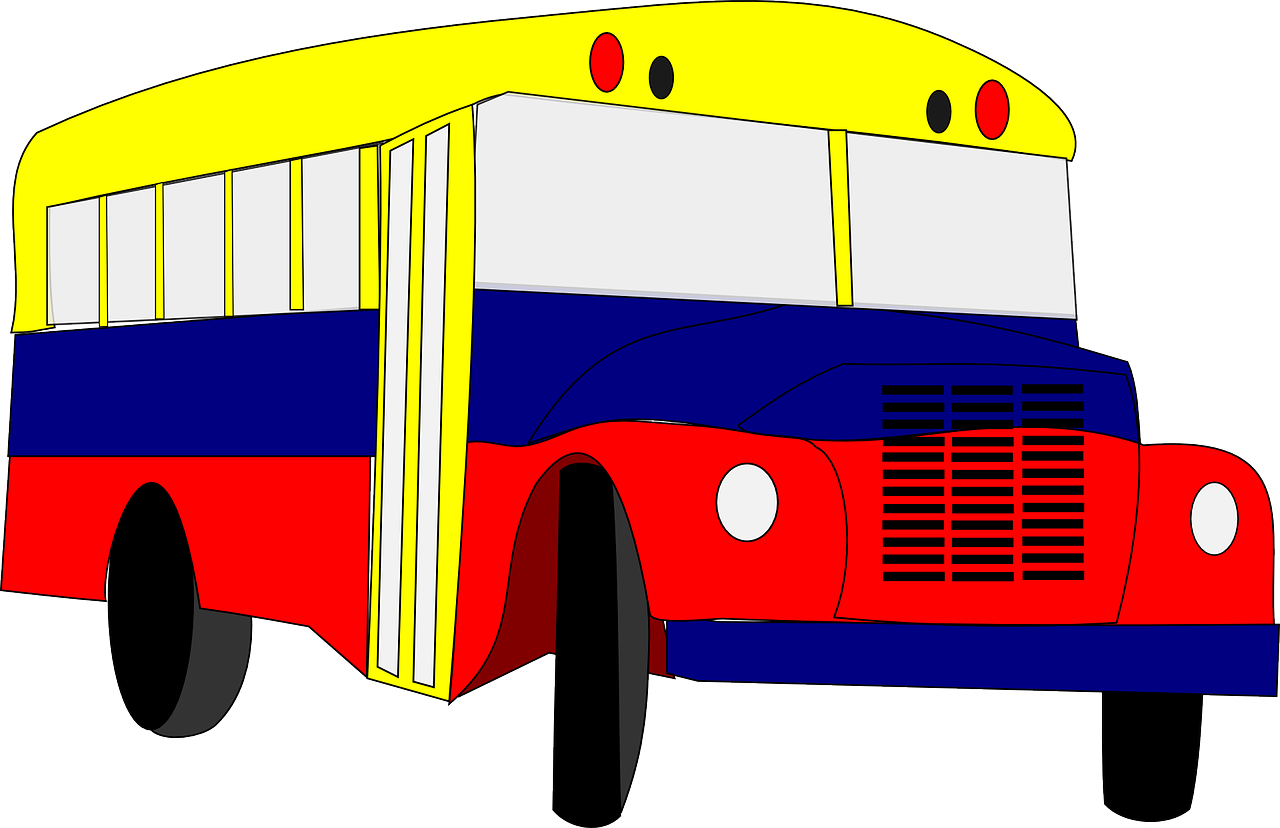 Autobusas, Mokyklinis Autobusas, Gabenimas, Transporto Priemonė, Nemokama Vektorinė Grafika, Nemokamos Nuotraukos,  Nemokama Licenzija