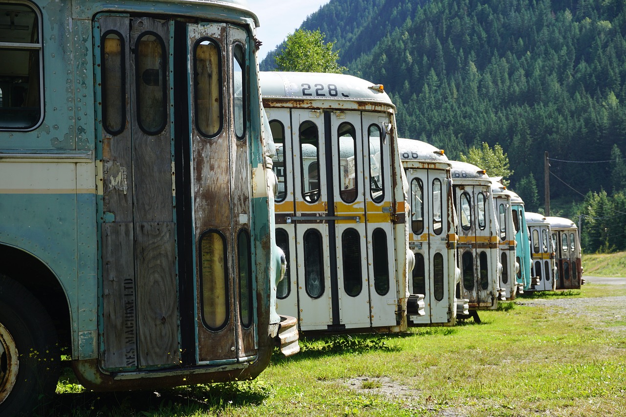 Autobusas, Oldtimer, Kanada, Nemokamos Nuotraukos,  Nemokama Licenzija