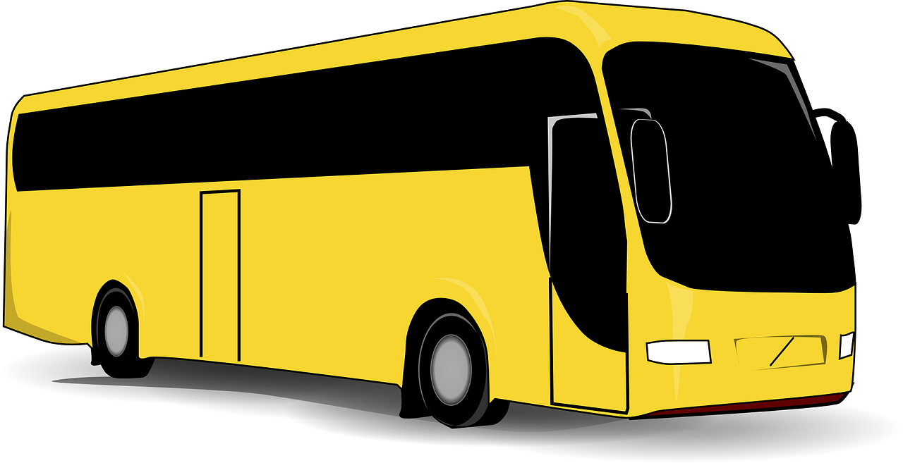 Autobusas, Geltona, Juoda, Kelionė, Gabenimas, Treneris, Kelionė, Transportas, Keleivis, Turizmas