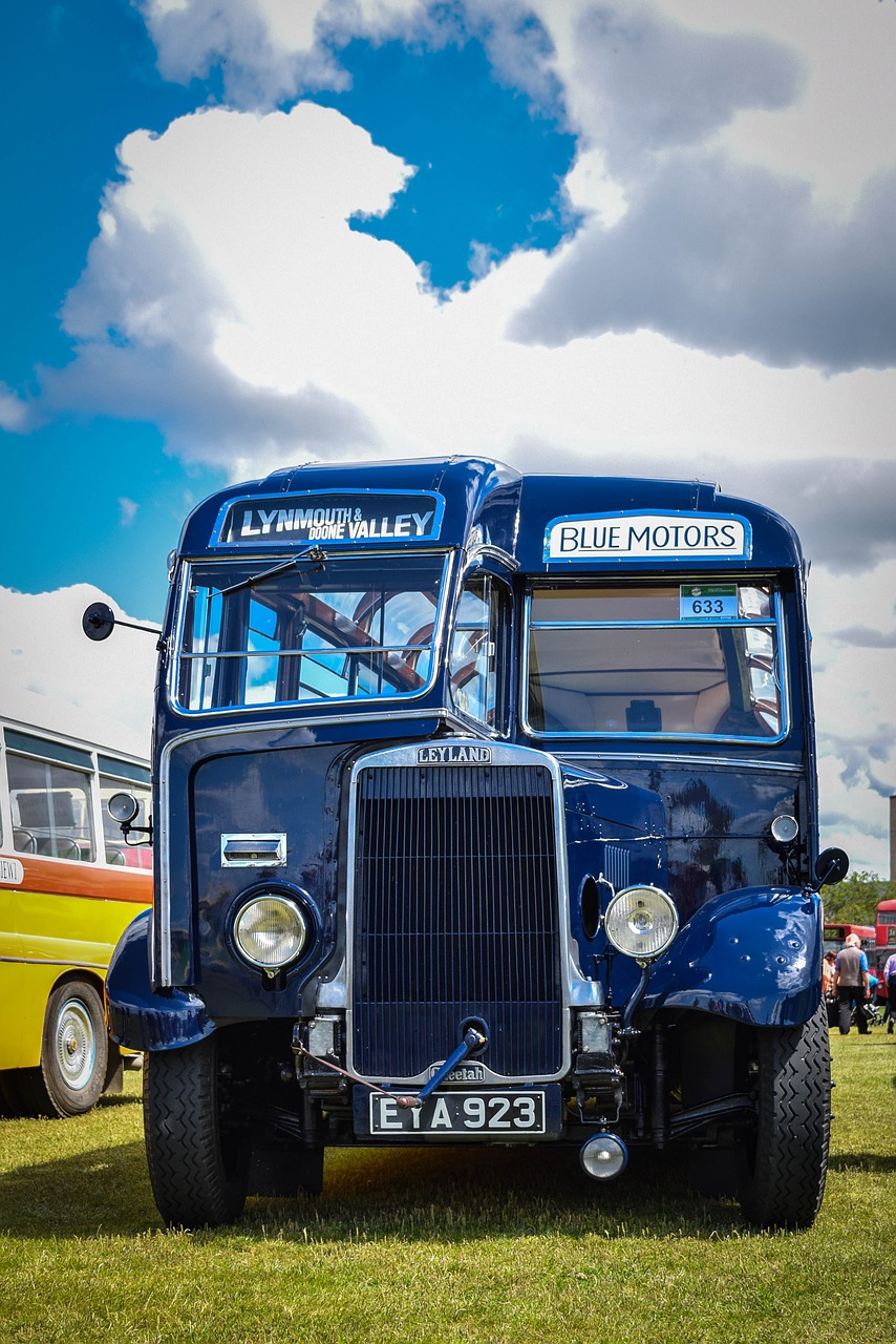 Autobusas,  Retro,  Kelionė,  Dizainas,  Vasara,  Transporto Priemonė,  Senas,  Klasikinis,  Britanija,  Portsmouth