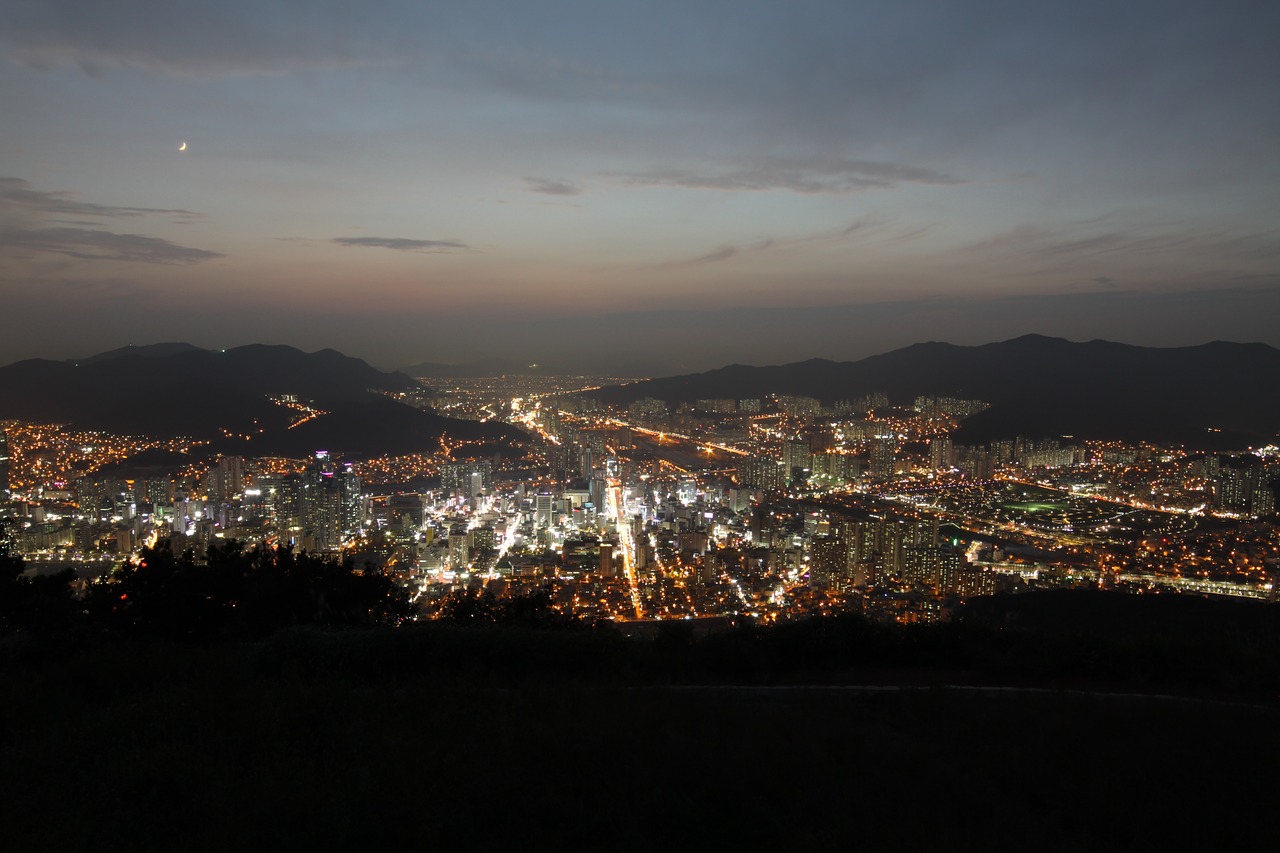 Busan, Korėja, Hwangryungsan, Nemokamos Nuotraukos,  Nemokama Licenzija