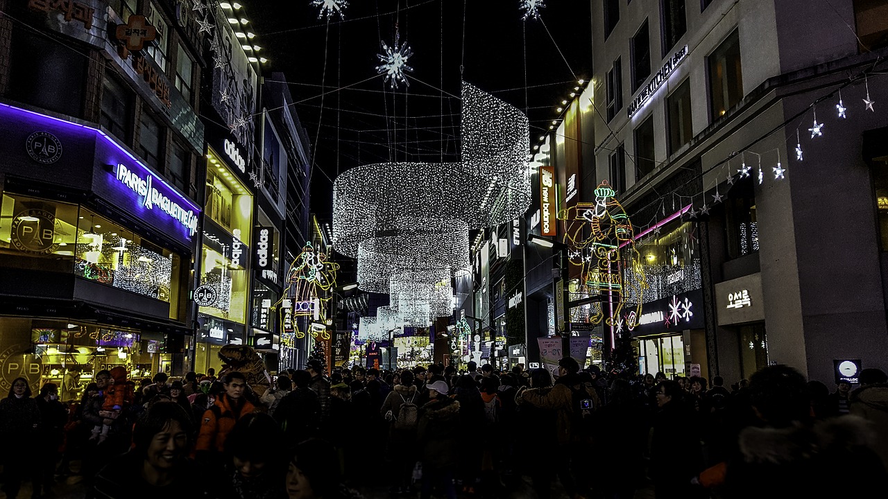 Busan, Peizažas, Naktinis Vaizdas, Nemokamos Nuotraukos,  Nemokama Licenzija