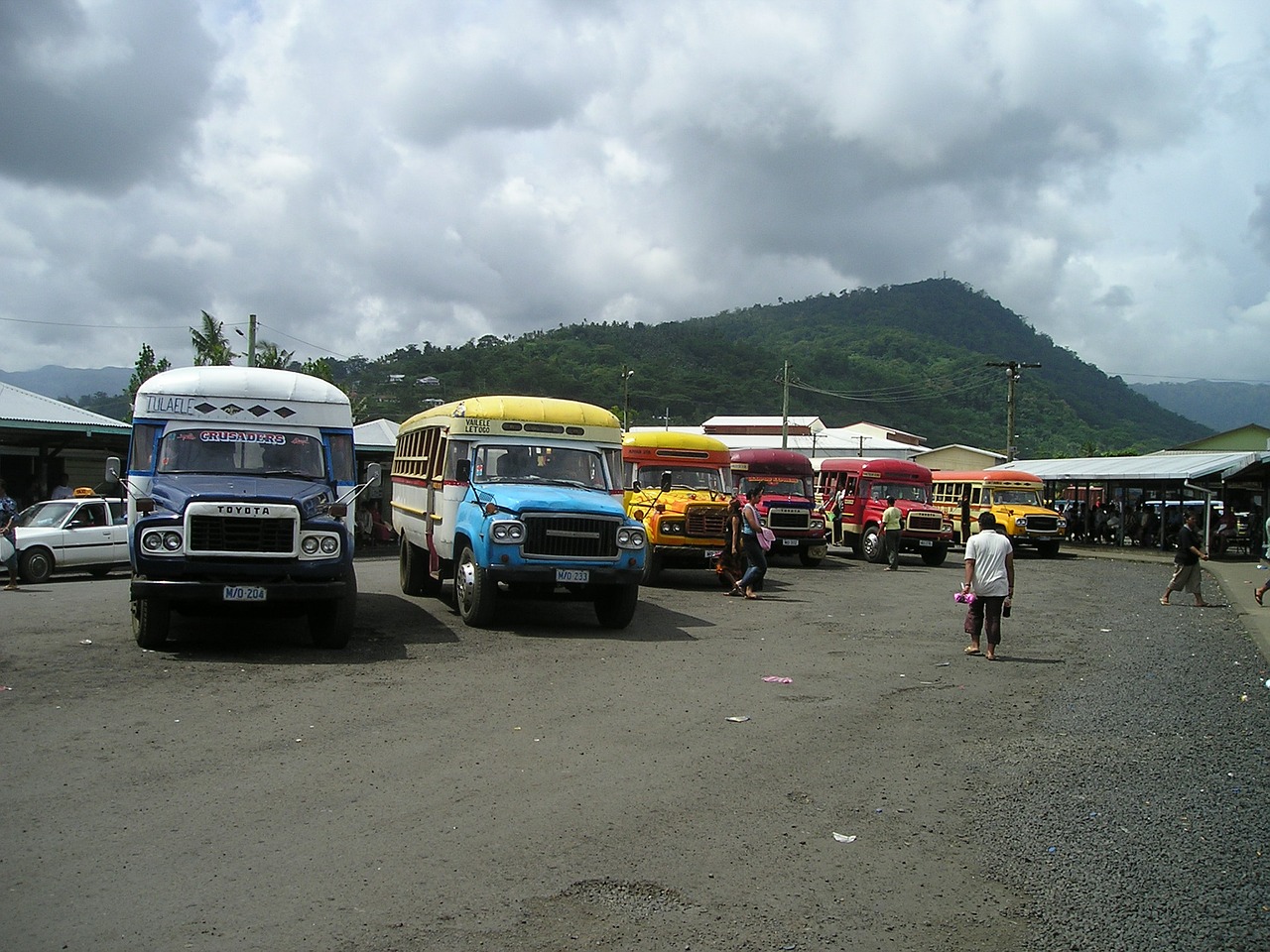 Autobusai, Samoa, Egzotiškas, Pietų Jūra, Nemokamos Nuotraukos,  Nemokama Licenzija