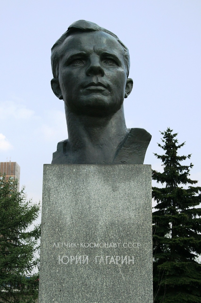 Biustas, Juri Gagarinas, Pirmasis Žmogus Erdvėje, Rusų Astronautas, Rusijos Herojus, Statula, Minkštas, Shihy, Nemokamos Nuotraukos,  Nemokama Licenzija