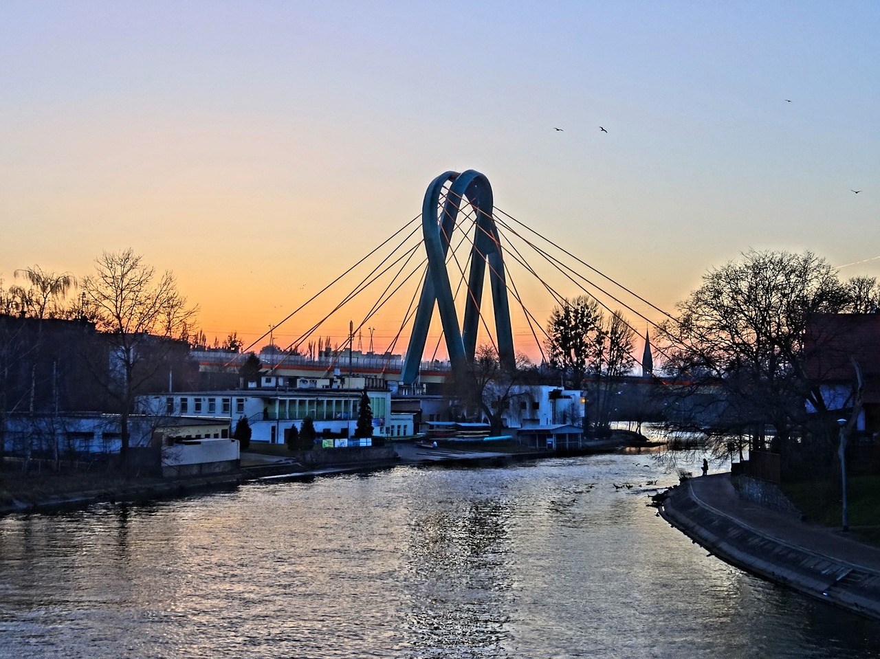 Bydgoszcz, Brda, Universitetas, Tiltas, Struktūra, Lenkija, Upė, Architektūra, Perėjimas, Nemokamos Nuotraukos