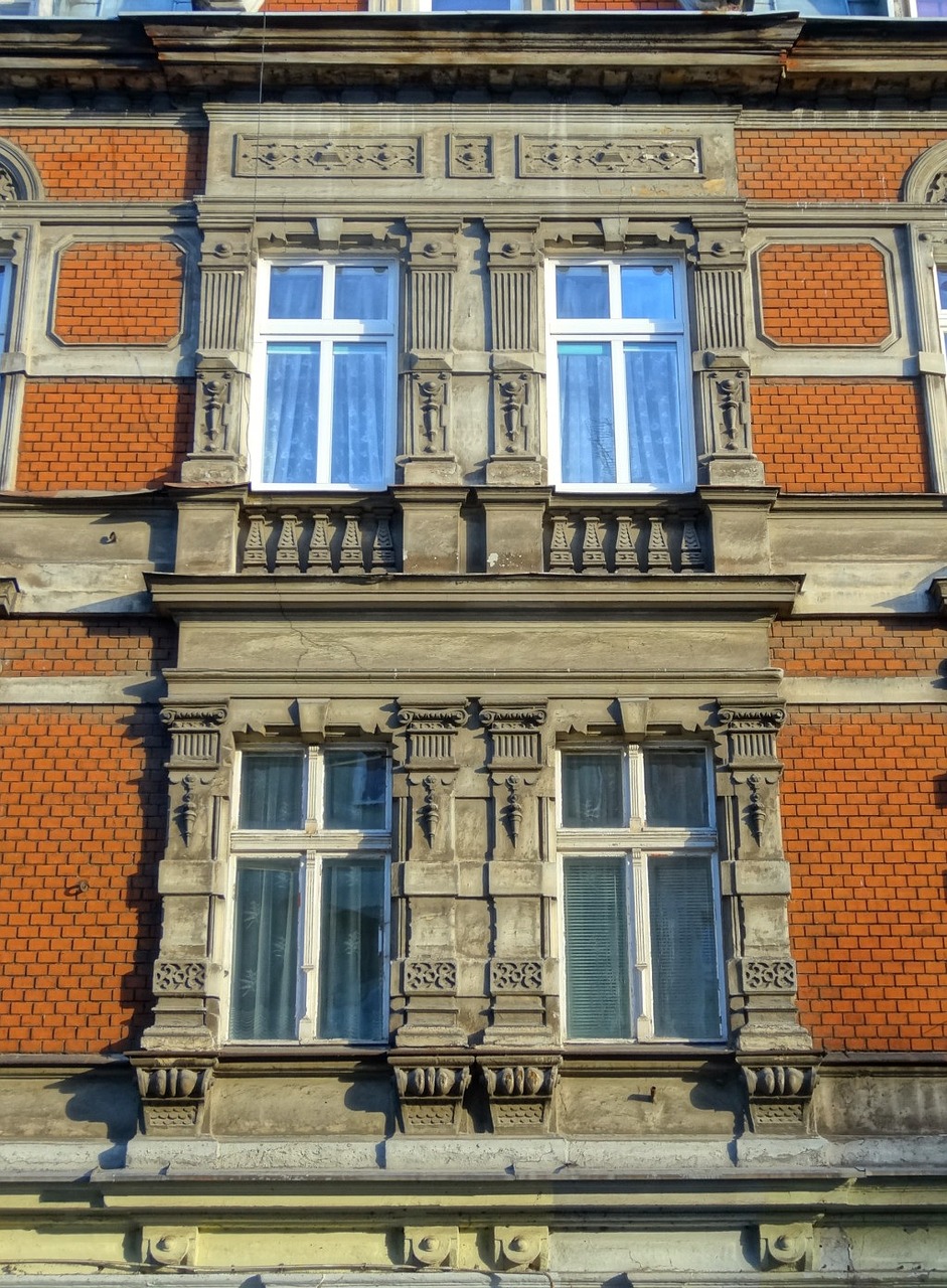 Bydgoszcz, Langai, Architektūra, Fasadas, Namas, Lenkija, Pastatas, Pilasters, Nemokamos Nuotraukos,  Nemokama Licenzija