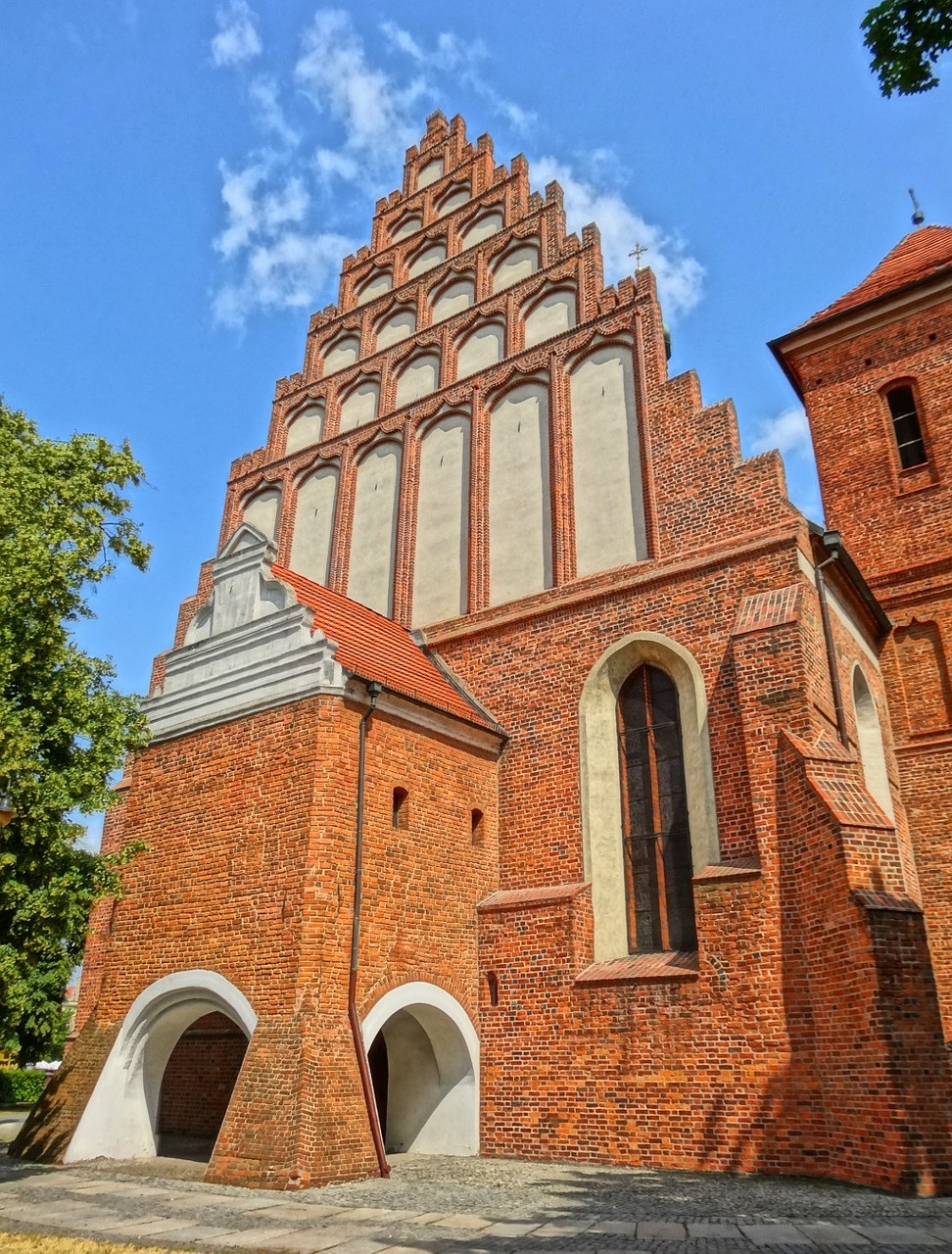 Bydgoszcz, Katedra, Bažnyčia, Fasadas, Religinis, Pastatas, Istorinis, Lenkija, Nemokamos Nuotraukos,  Nemokama Licenzija