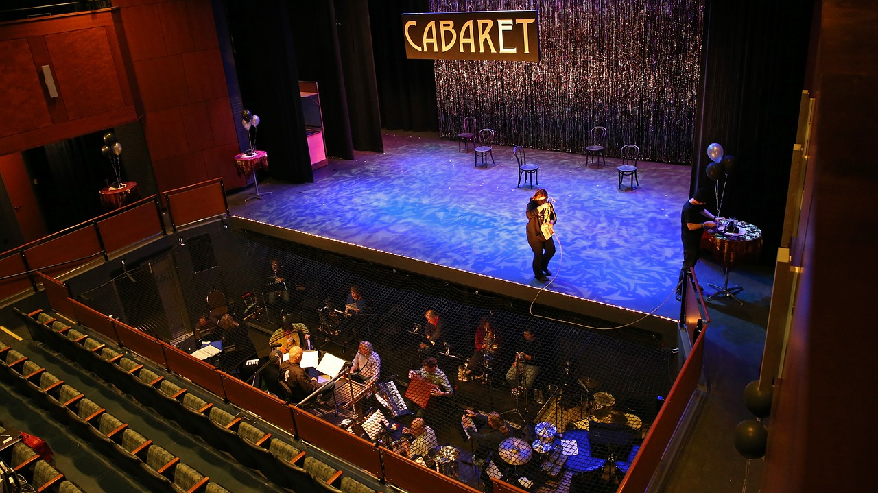 Kabaretas, Teatras, Teatras, Muzikinis, Muzika, Orkestras, Duobę, Spektaklis, Repeticija, Pramogos