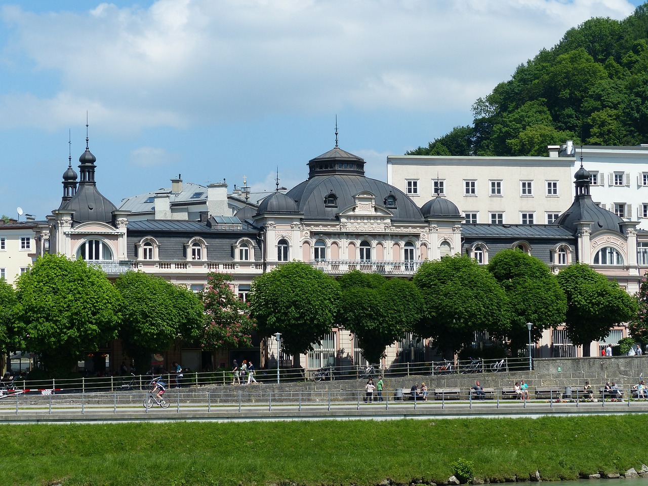 Kavinė Bazar, Salzburg, Tradicinės Kavinės, Kavinė, Turkų Pastatas, Salzach, Juodoji Gatvė, Valentinas Ceconi, Jakob Ceconi, Baliustraida