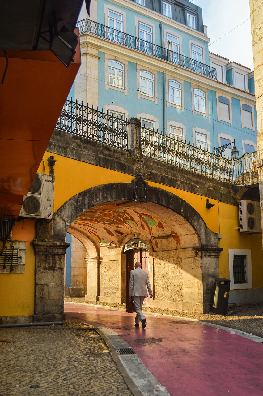 Cais Do Sodre, Lisboa, Lisbonas, Rožinė Gatvė, Europa, Centro, Miestas, Portugal, Nemokamos Nuotraukos,  Nemokama Licenzija